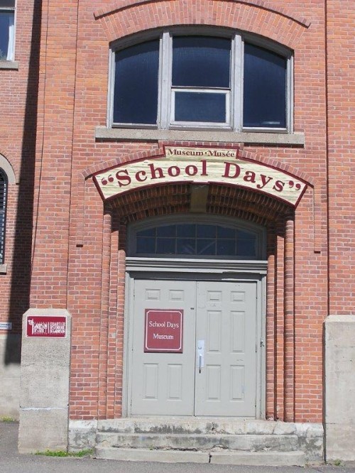 The School Days Museum is located in the annex behind the Justice Building on Queen Street, Fredericton.
